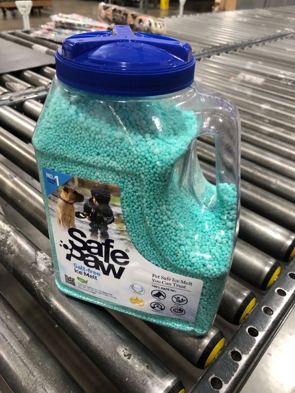 Photo 2 of  Safe Paw - Child and Pet-Safe Salt-Free Ice Melt - 8.3 Lb Jug 