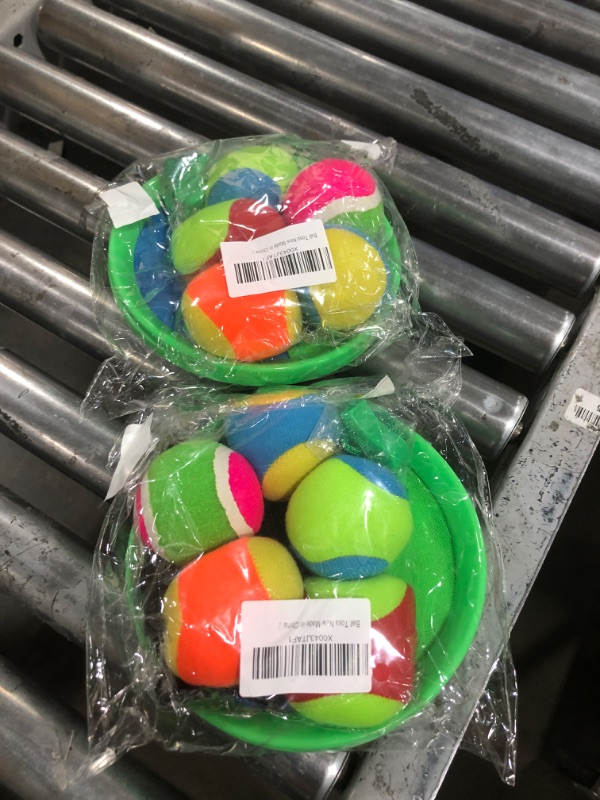 Photo 2 of 2 Pack -WINROLA Ball Toss and Catch Game Set Outdoor Toys for Kids, Toddler Yard Games Outside Camping Games for 3 4 5 6 7 8 9 10 Year Old Boys Girls Gift