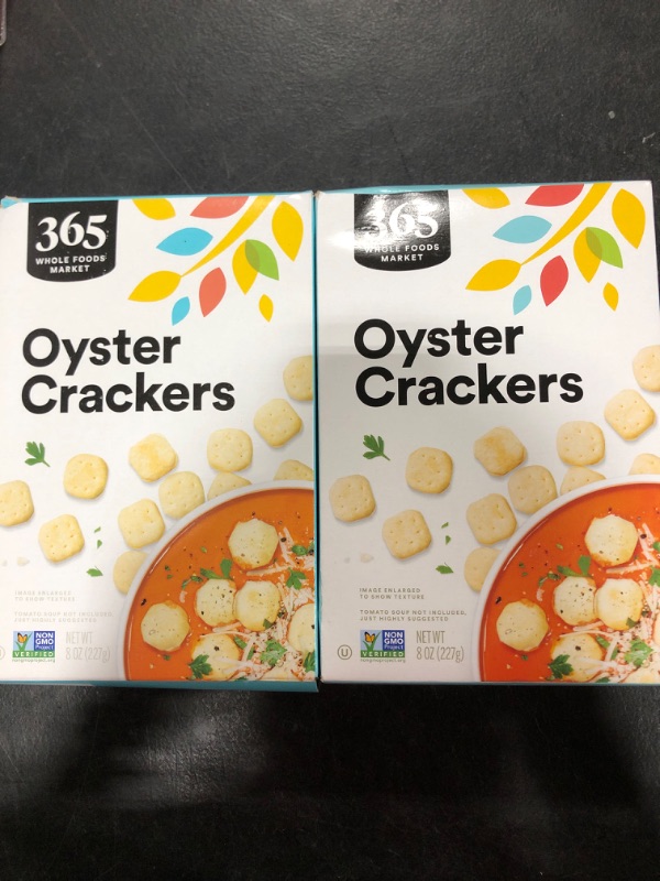 Photo 1 of 2 PACK 365 by Whole Foods Market, Oyster Crackers, 8 Ounce
