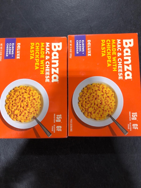 Photo 2 of 2 PACK Banza Mac & Cheese, Elbows + Classic Cheddar - 11.0 oz