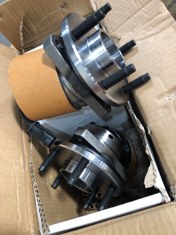 Photo 1 of **UNKNOWN IF NEW OR USED, OR MISSING PARTS***
PAROD 513214 Set of 2 Front Wheel Bearing Hub Assembly Compatible with 04-12 Chevy Malibu, 08-10 Cobalt HHR, 05-10 Pontiac G6, 07-09 Saturn Aura 5 Lugs w/ABS