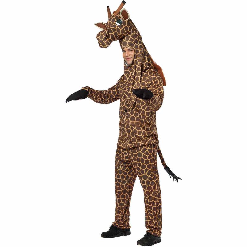 Photo 1 of Adult Zoo Safari Giraffe Costume
