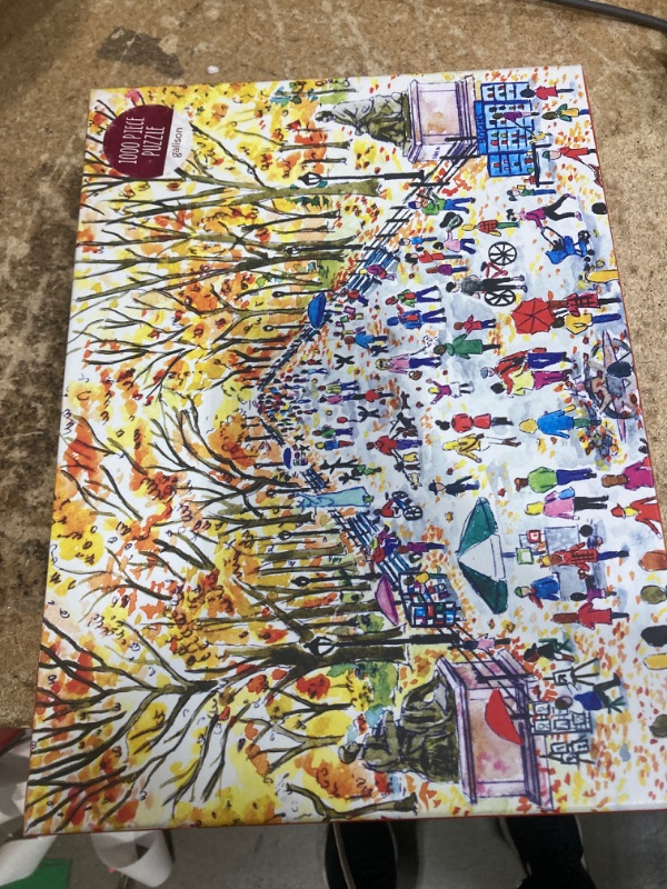 Photo 1 of 1000 fall in Central Park puzzle 