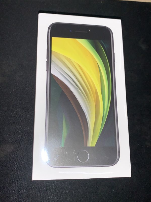 Photo 3 of ***(LOCKED THROUGH CRICKET) ***
Apple iPhone SE 2nd Generation, US Version, 64GB, Black 
