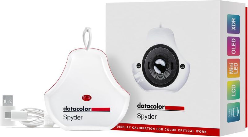 Photo 1 of 2024 Version Datacolor Spyder Monitor Calibration Tool: Ensures Accurate & Consistent Color for Photos & Online Content