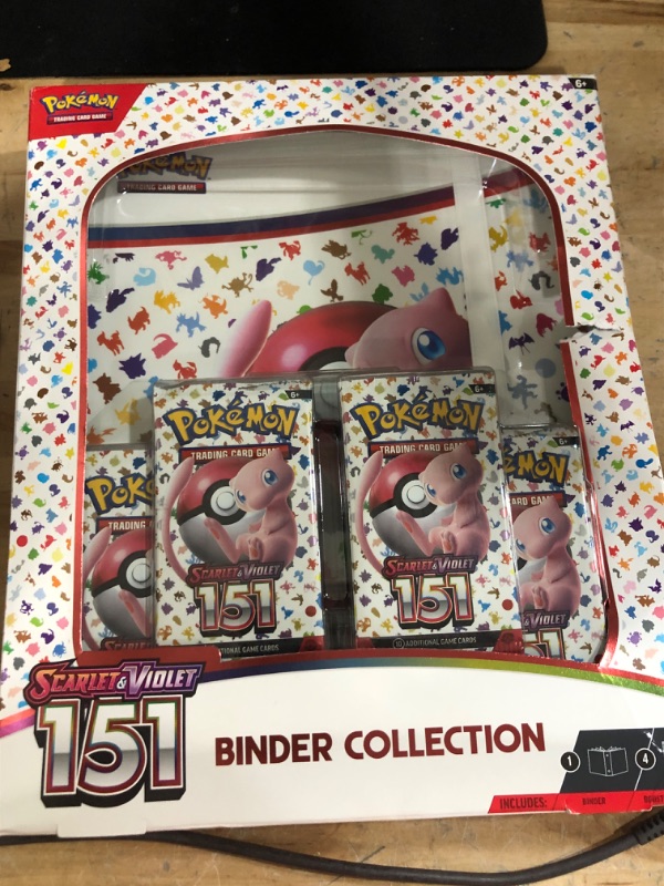 Photo 2 of ***USED/ MAY BE MISSING PIECES**
Pokemon Scarlet & Violet - 151 Binder Collection