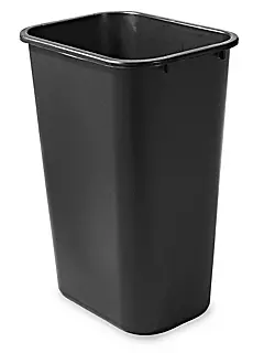 Photo 1 of 10 GALLON BLACK TRASH CAN 