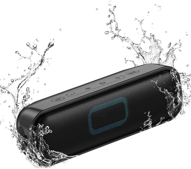 Photo 1 of 

Bluetooth Speakers, Portable Speakers Bluetooth Wireless with 20W Loud Stereo Sound, IPX7 Waterproof Shower Speakers, TWS Loud Party Speakers