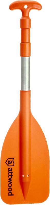 Photo 1 of 
Attwood Emergency Telescoping Paddle for Boating, Orange