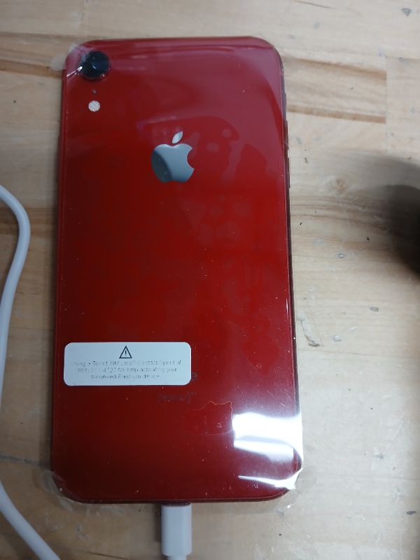 Photo 5 of Apple iPhone XR, 128GB, Red - Unlocked (Renewed Premium)