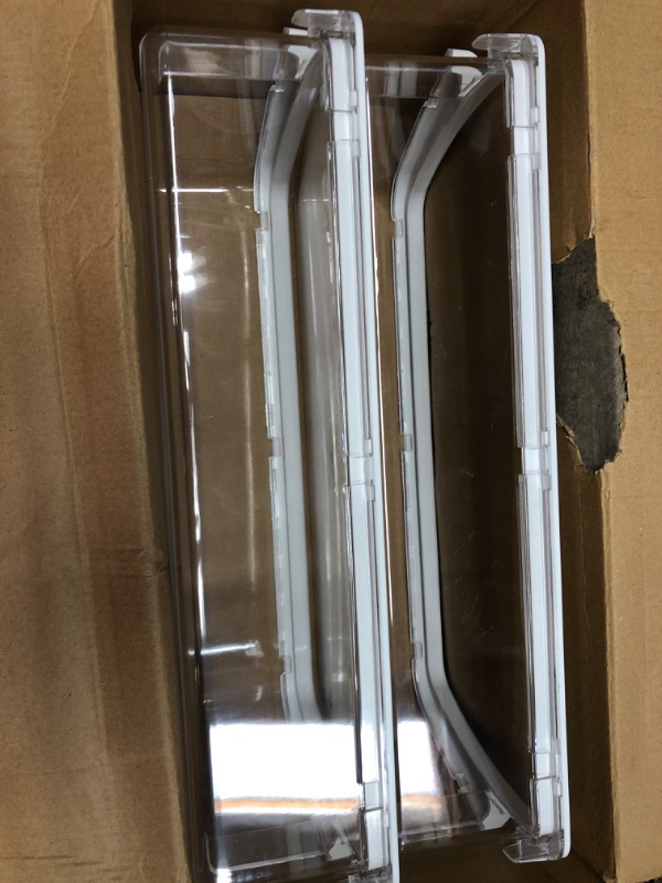 Photo 2 of [2 PACK]W10321304 Refrigerator Door Shelf Replacement Compatible with Whirlpool Fridge Door Bin WRS325FDAM01, WRS325FDAM02, WRS325FDAM04, ED5FVGXWS07 - Replace WPW10321304,AP6019471, 2179574, 2179575