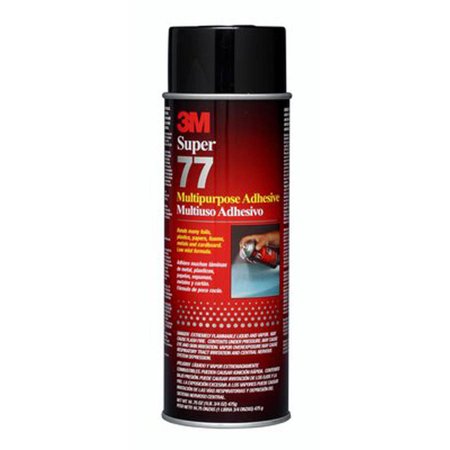 Photo 1 of 3M Super 77 Medium Strength Adhesive 7.3 Oz