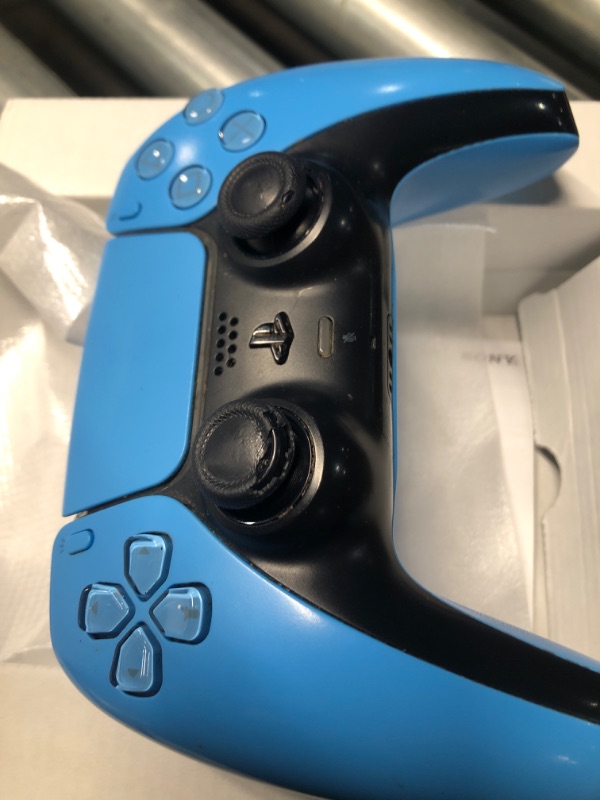 Photo 3 of **USED BUTTONS DAMAGE**PlayStation 5 DualSense Wireless Controller - Starlight Blue