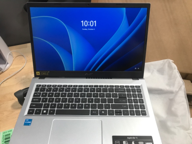 Photo 4 of ***PARTS, MOUSE DOES NOT WORK***Acer Aspire Go 15 Slim Laptop | 15.6" Full HD IPS 1080P Display | Intel Core i3-N305| Intel UHD Graphics | 8GB LPDDR5 | 128GB HD | Wi-Fi 6 | AI PC | Windows 11 Home in S Mode | AG15-31P-3947 (MOUSE PAD DOES NOT WORK)