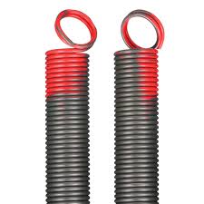 Photo 1 of * DAMAGED* EVERBILT Garage Door Extension Springs 150lbs Red
