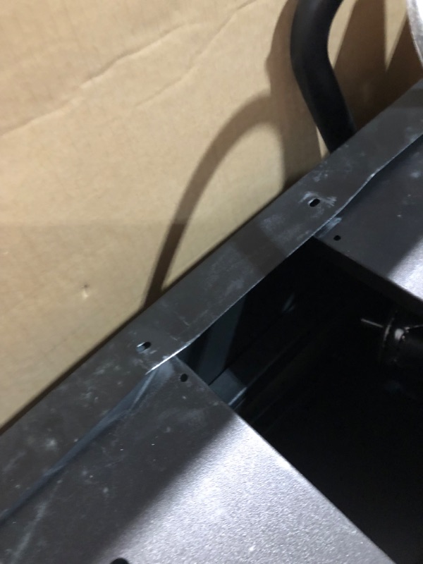 Photo 11 of ***DAMAGED - MISSING PARTS - SEE PICTURES - UNABLE TO VERIFY FUNCTIONALITY***
Blackstone 1554 36" Omnivore Griddle with Folding Side Shelves, 36 Inch, Black