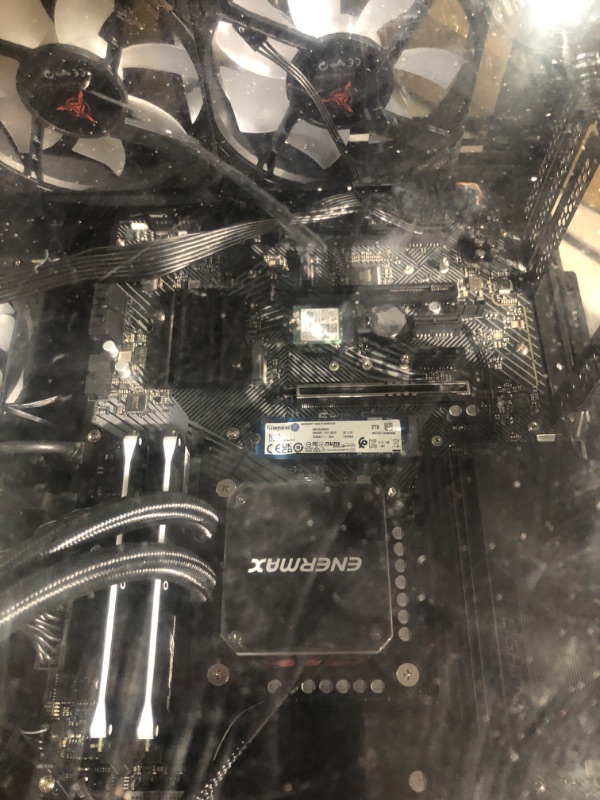 Photo 4 of ***USED - VIDEO DOESN'T WORK ON GPU - UNABLE TO TROUBLESHOOT - SEE PICTURES***
Skytech O11 Vision Gaming PC Desktop, Ryzen 7 7800X3D 4.2 GHz (5GHz Turbo Boost), NVIDIA RTX 4090 Super 16GB, 2TB Gen4 SSD, 32GB DDR5 RAM 5600 RGB, 1000W Gold ATX 3.0 PSU, ARGB