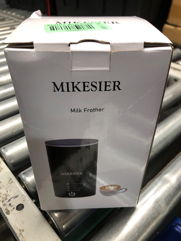 Photo 2 of ***(PARTS ONLY/ NO RETURNS OR REFUNDS) ***
Ovetedot Milk Frother, Upgraded 4-in-1 Milk Frother and Steamer, 10.1oz/300ml Automatic Hot and Cold Foam Maker and Milk Warmer, Electric Milk Frother for Coffee, Latte, Cappuccino, Matcha(Black)