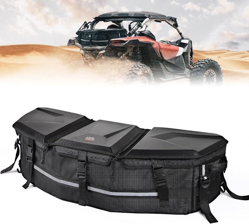 Photo 1 of ***STOCK PHOTO REFERENCE ONLY***
KEMIMOTO X3 Cargo Storage Bag, Upgraded UTV ATV Bed Box Rear Rack Toolbox Trunk Cooler Bag, Compatible with Can am Maverick X3, Commander, Outlander (Except 6x6), Renegade, OEM 715002923
