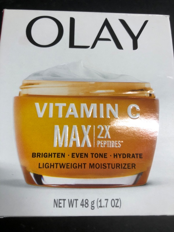 Photo 2 of ***NON REFUNDABLE***
Olay Regenerist Vitamin C + Peptide 24 MAX Face Moisturizer, 1.7 oz