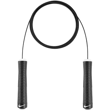 Photo 1 of ***CHECK CLERK NOTES*** nike black and white weighted jump rope