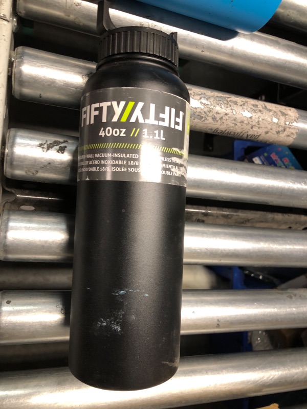 Photo 2 of ***CHECK CLERK NOTES*** Fifty Fifty 40-oz. Stainless Steel Double-Wall Vacuum-Insulated Bottle