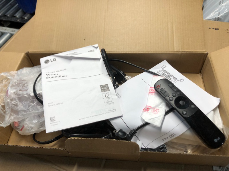 Photo 1 of LG S95TR 9.1.5-Channel OLED evo TV Matching Soundbar with Rear Surround Speakers, Dolby Atmos, Wow Orchestra