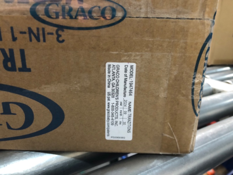 Photo 2 of ***FACTORY SEALED***Graco Tranzitions 3-in-1 Harness Booster Car Seat (Proof)***FACTORY SEALED*** MANUFACTURED 09/30/2024