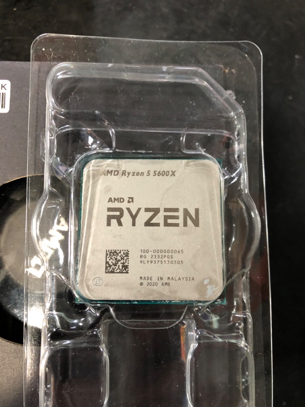 Photo 5 of ***(PARTS ONLY/ NON FUNCTIONAL/ NO RETURNS OR REFUNDS) ***
AMD Ryzen 5 5600X 6-core, 12-Thread Unlocked Desktop Processor with Wraith Stealth Cooler