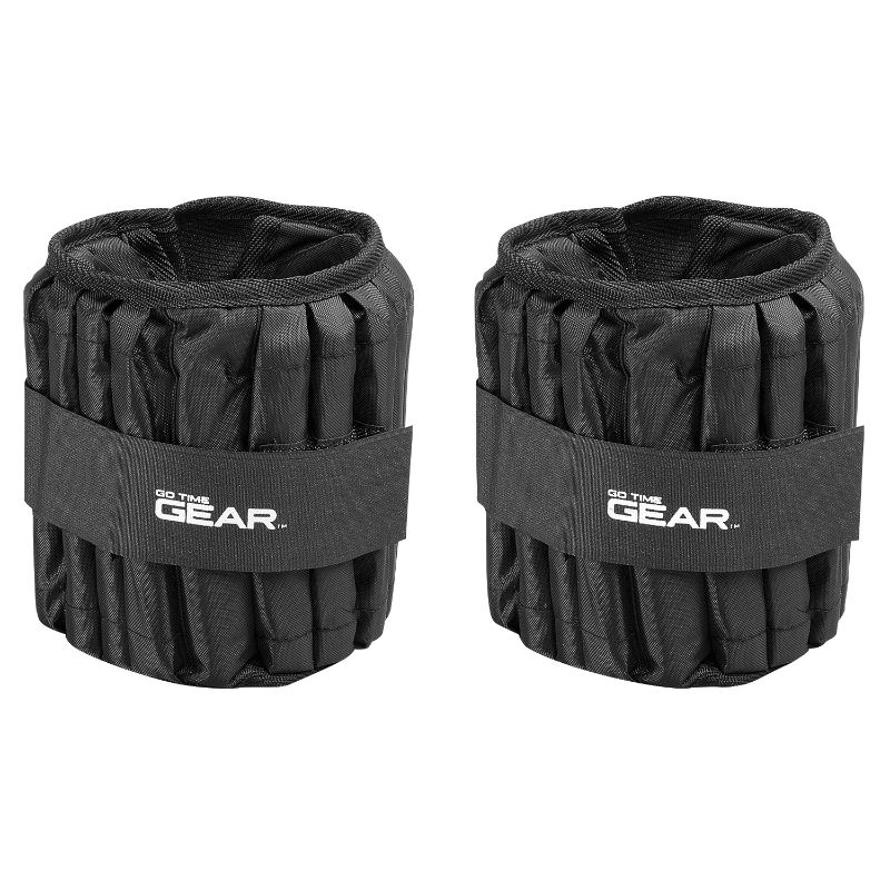 Photo 1 of **Minor damage tear and fabric still functional***
Go Time Gear 15 lb. Adjustable Ankle Weight Set
