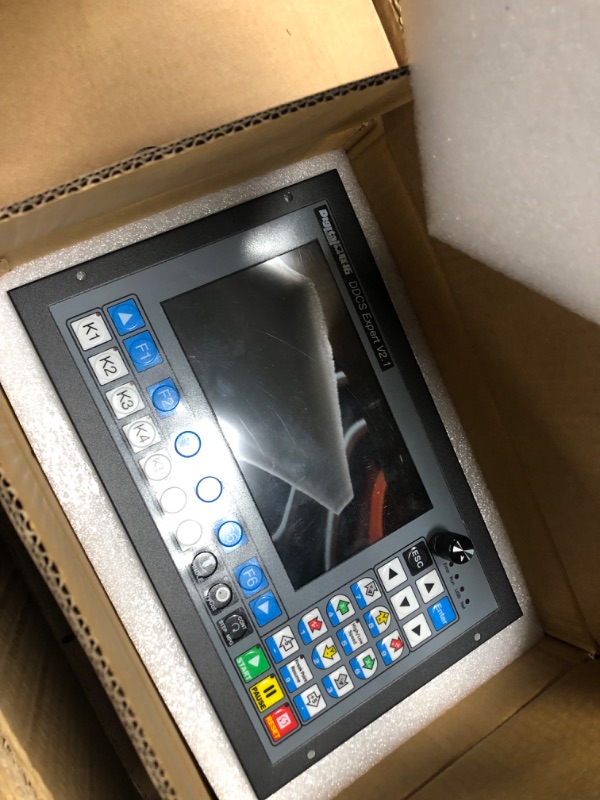 Photo 1 of CNCTOPBAOS 4 Axis Milling Machine CNC Controller,1000KHz Offline Standalone PLC,DDCS Expert Motion Control System with MPG Handwheel for CNC Router/Lathe/Engraving Machine/Servo/Stepper Motor