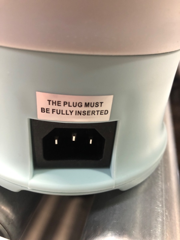 Photo 1 of **MISSING CORD**
HYTRIC Travel Electric Kettle, 700ML Foldable Small Kettle BPA-Free, Portable Kettle with Multifunctional Panel, Collapsible Hot Water Kettle with Keep Warm & Delay Start, 110V Blue