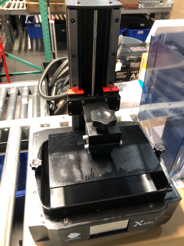 Photo 2 of **MISSING CABLES | UNABLE TO TEST POWER** ANYCUBIC 6K Resin 3D Printer, Photon Mono X 6Ks with 9.1in 6K HD LCD Mono Screen, Upgraded Anycubic Lighturbo Source, Stable Dual Linear Rail, Large Printing Size of 195 x 122 x 200 mm(LWH)