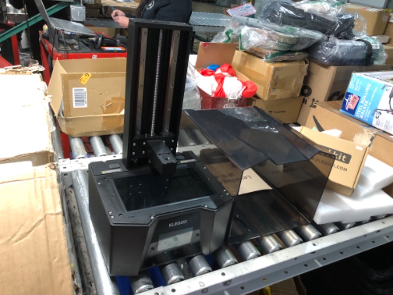 Photo 7 of ***NONREFUNDABLE - MISSING PARTS - NOT FUNCTIONAL - SEE COMMENTS***
ELEGOO Saturn 3 Ultra MSLA 3D Printer with 10" 12K Monochrome LCD, Wi-Fi Transfer, ACF Release Liner Film, Desktop Resin 3D Printer with Large Printing Size of 8.62 x 4.84 x 10.24 inches