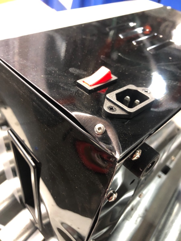 Photo 1 of ***USED - DAMAGED - DENTED - SEE PICTURES - POWERS ON - UNABLE TO TEST FURTHER***
Avid Armor Chamber Vacuum Sealer Machine USVX Ultra Series 10" Seal Bar for Liquid-Rich Wet Foods, Cooking Sous Vide, Infusions. Compact Size Vacuum Chamber Sealer Black Col