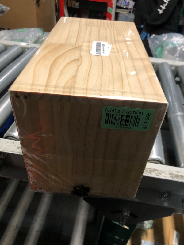 Photo 1 of ShuRung Parrot Nesting Box Cockatiel Nesting Box Bird Breeding Box House Handcrafted Wooden Acrylic Transparent Bird Box with Detachable Wooden Board for Parakeets Cockatiel Budgie Conure Parrot XL