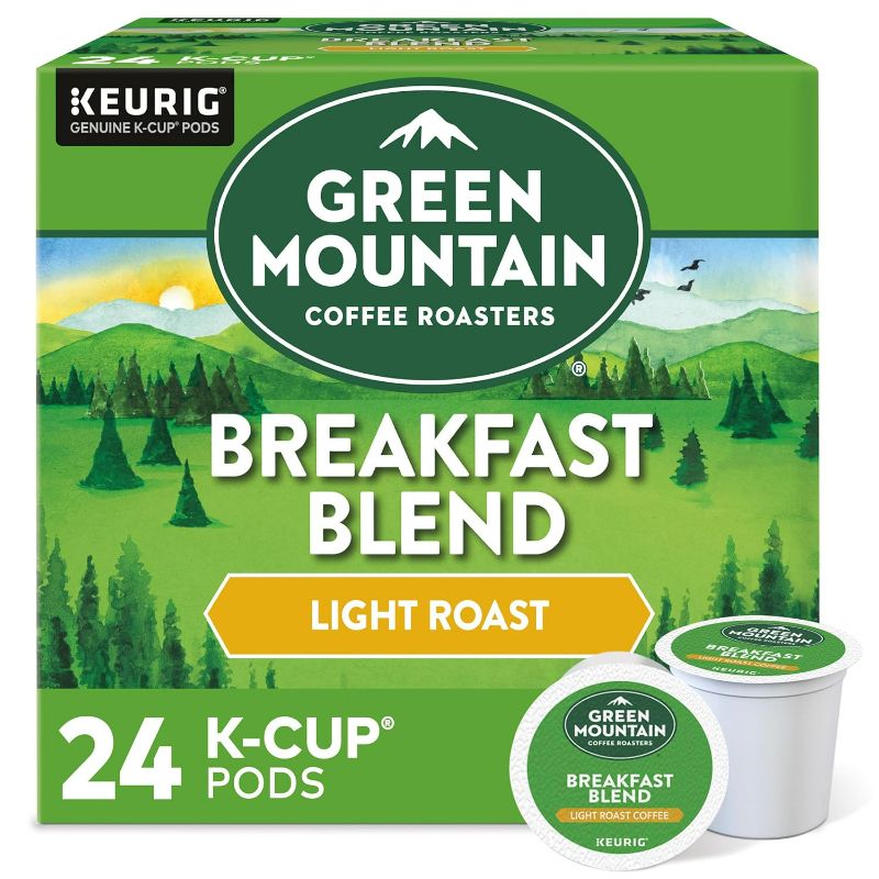 Photo 3 of **NON-REFUNDABLE- EXP.8.2026***Green Mountain Coffee Roasters Breakfast Blend Single-Serve Keurig K-Cup Pods, Light Roast Coffee, 96 Count