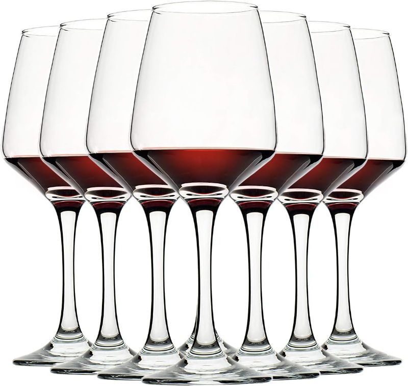 Photo 1 of ***IMAGE FOR REFERENCE**
Wine Glasses Set of 8, 12oz, Lead-free, Clear, Durable Glassware