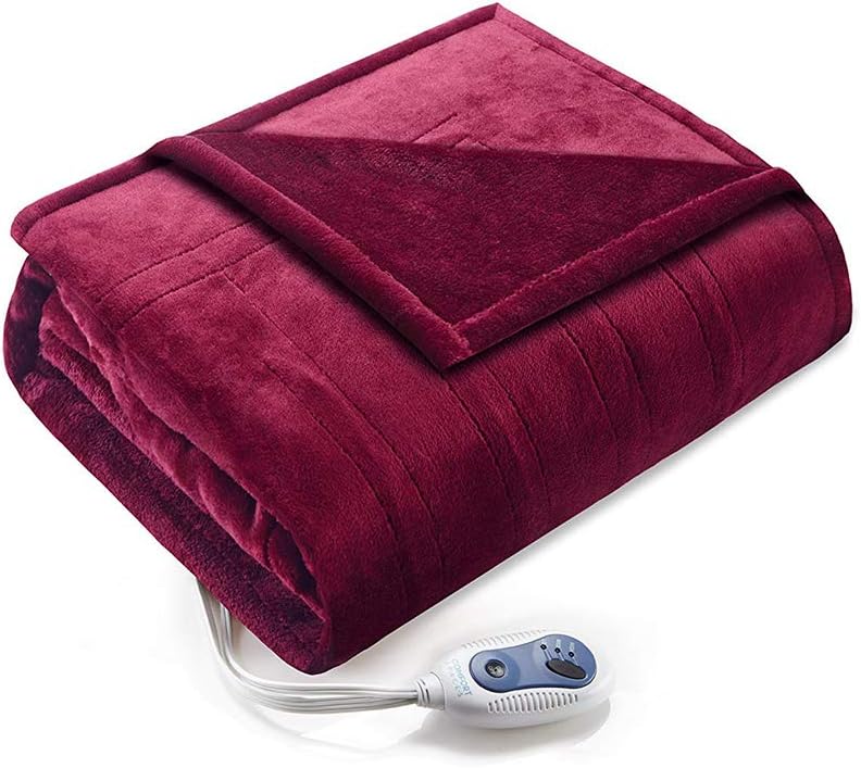 Photo 1 of **IMAGE FOR REFERENCE***
Heated Blanket Electric Throw - 50"x60" Heating Blanket Throw 1/2/4/6/8 Hours Auto-off 10 Heat Level Heat Blanket Over-heat Protection Flannel Sherpa Heater Blanket Electric ETL Certification