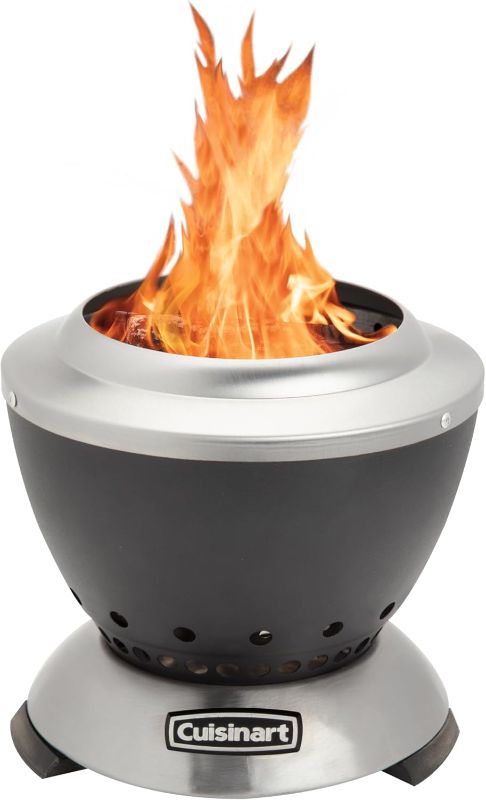 Photo 1 of **HEAVY USAGE**
Cuisinart COH-755 Cleanburn Smokeless 7.5" Table Top Fire Pit, Easy Clean Removable Base for Ash