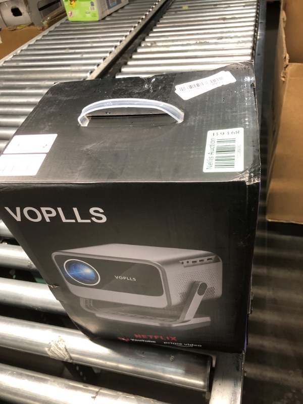 Photo 2 of [Netflix Officially and AI Auto Focus] VOPLLS 4K Projector with WiFi and Bluetooth