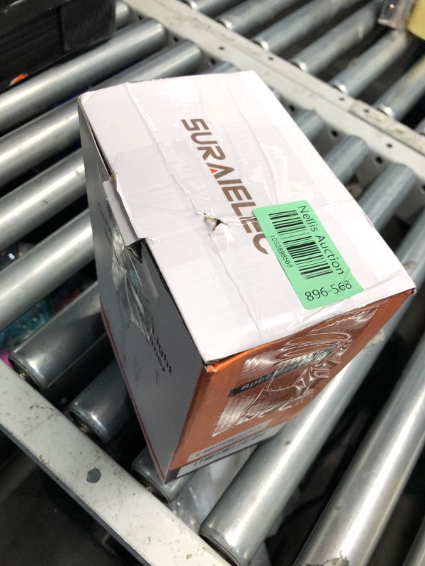 Photo 1 of SURAIELEC Outdoor Power Stake Timer Waterproof, 100FT Wireless Remote Control, Photocell Dusk to Dawn Timer, 6 Grounded Plug Outlets, 6FT Extension Cord, for Halloween Decoration, Lights, Garden