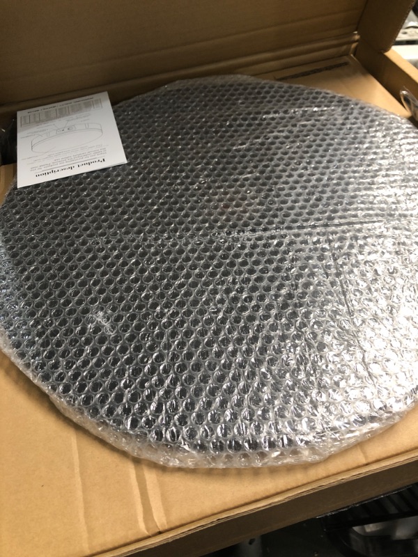 Photo 1 of JAYEGT Motorized Rotating Display Stand, 360 Degree Electric Rotating Potography Turntable for Products Display?Live Video Show, Remote Control Angle, Speed (Black/16.5inch /330Lbs Load/Wired)