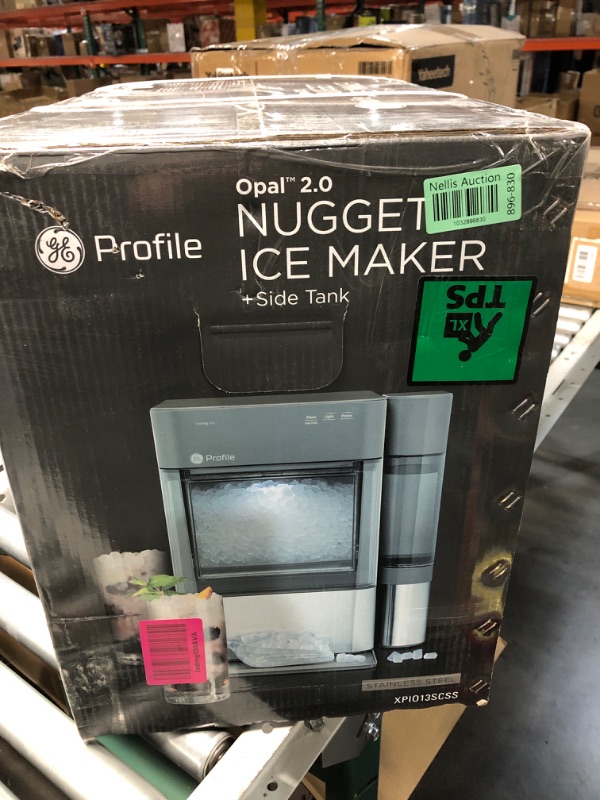 Photo 3 of ***FACTORY SEALED***
GE Profile Opal 2.0 with 0.75 Gallon Tank, Chewable Crunchable Countertop Nugget Ice Maker, Scoop included, 38 lbs in 24 hours, Pellet Ice Machine with WiFi & Smart Connected, Stainless Steel
