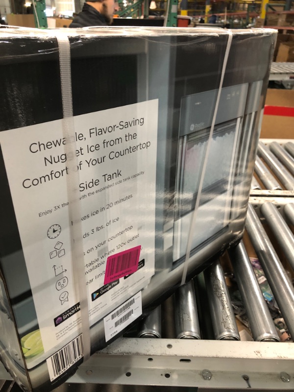 Photo 2 of ***FACTORY SEALED***
GE Profile Opal 2.0 with 0.75 Gallon Tank, Chewable Crunchable Countertop Nugget Ice Maker, Scoop included, 38 lbs in 24 hours, Pellet Ice Machine with WiFi...
