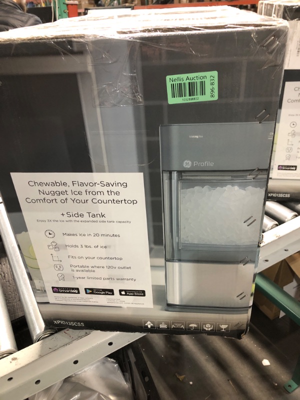 Photo 3 of ***FACTORY SEALED***
GE Profile Opal 2.0 with 0.75 Gallon Tank, Chewable Crunchable Countertop Nugget Ice Maker, Scoop included, 38 lbs in 24 hours, Pellet Ice Machine with WiFi...
