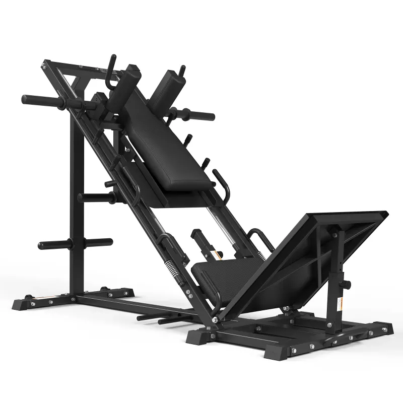 Photo 1 of ****3 OF 4 BOXES - PARTIAL SET*** ***TRUCK / TRAILER PICK UP***
Leg Press Hack Squat Machine, Leg Exercise Machine with Linear Bearing, Lower Body Special with Weight Storage for Quads, Hamstring, Glutes, Calves, Heavy Duty Home Gym Leg Day Equipment