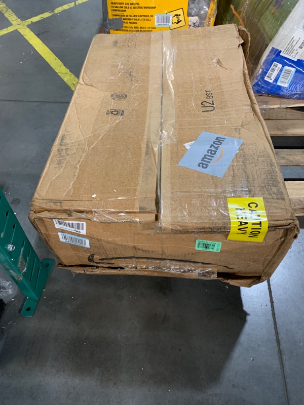 Photo 1 of VEVOR Hydraulic Lift Table Cart, 330lbs Capacity 28.5" Lifting Height, Manual Single Scissor Lift Table with 4 Wheels and Non-Slip Pad, Hydraulic Scissor Cart for Material Handling and Transportation