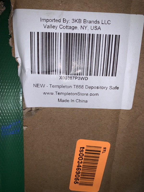 Photo 6 of ***TRUCK / TRAILER PICK UP***
Templeton Safes Two Door Multi-User Depository Drop Safe with Electronic Locks & Segregated Drop Slots