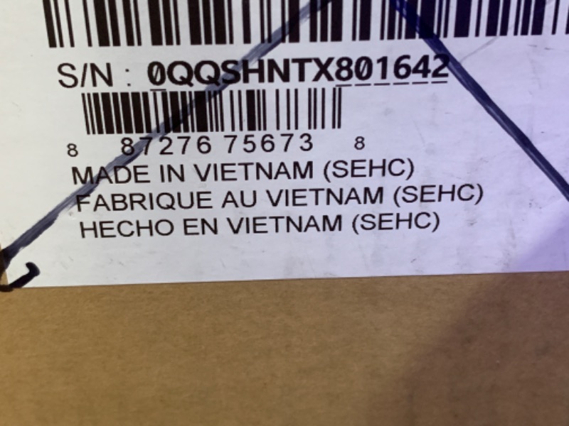 Photo 11 of ***FACTORY SEALED - OPENED TO CONFIRM S/N**
SAMSUNG 57' Odyssey Neo G9 Series Dual 4K UHD 1000R Curved Gaming Monitor, 240Hz, 1ms with DisplayPort 2.1, Quantum Mini-LED, DisplayHDR 1000, AMD FreeSync Premium Pro, LS57CG952NNXZA, 2023